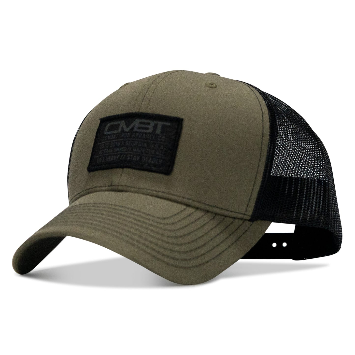 Branded CMBT Subdued Labeled Snapback Hat