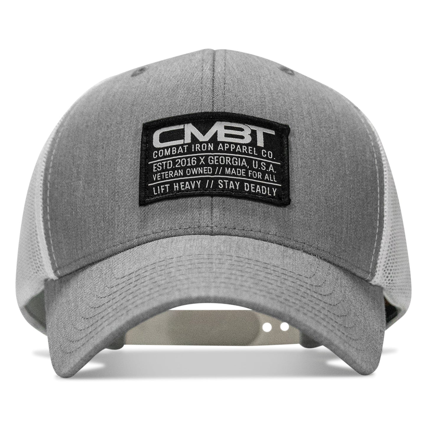 Branded CMBT Labeled Mid-Profile Snapback Hat