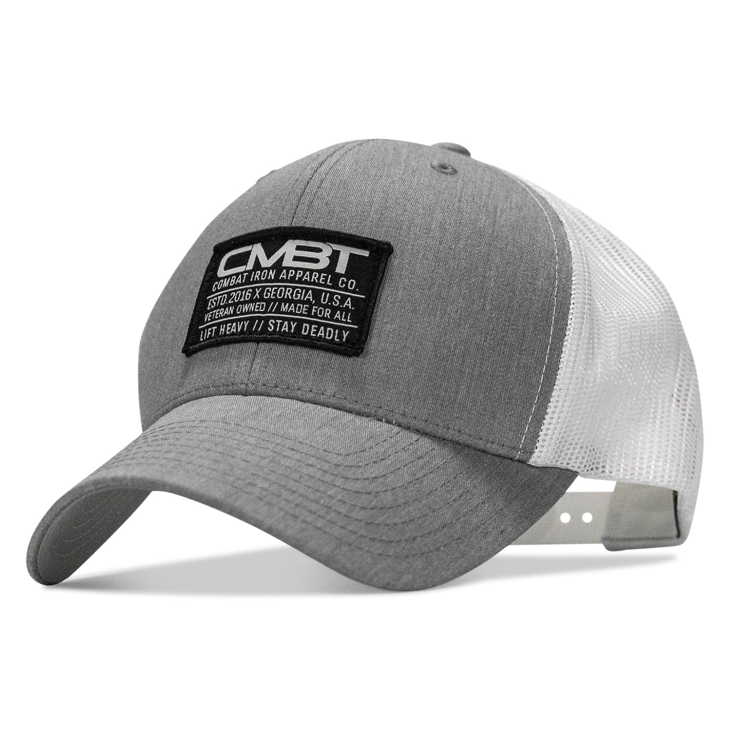Branded CMBT Labeled Mid-Profile Snapback Hat