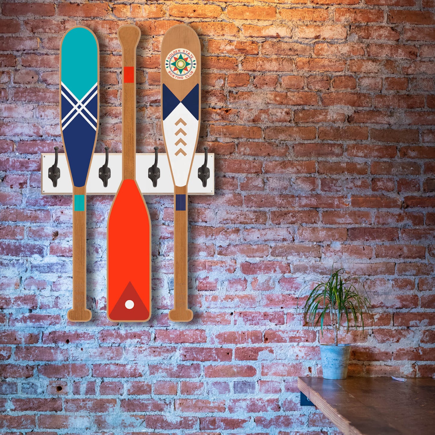 Oar Coatrack - Seafarer's Edition