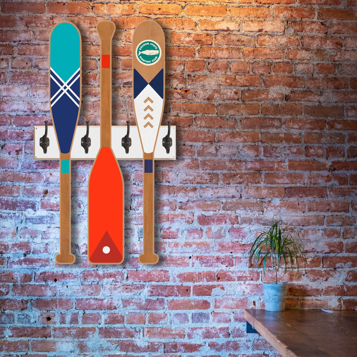 Oar Coatrack - Seafarer's Edition