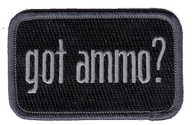 Got Ammo Morale Patch with Hook Backing - CLEARANCE!
