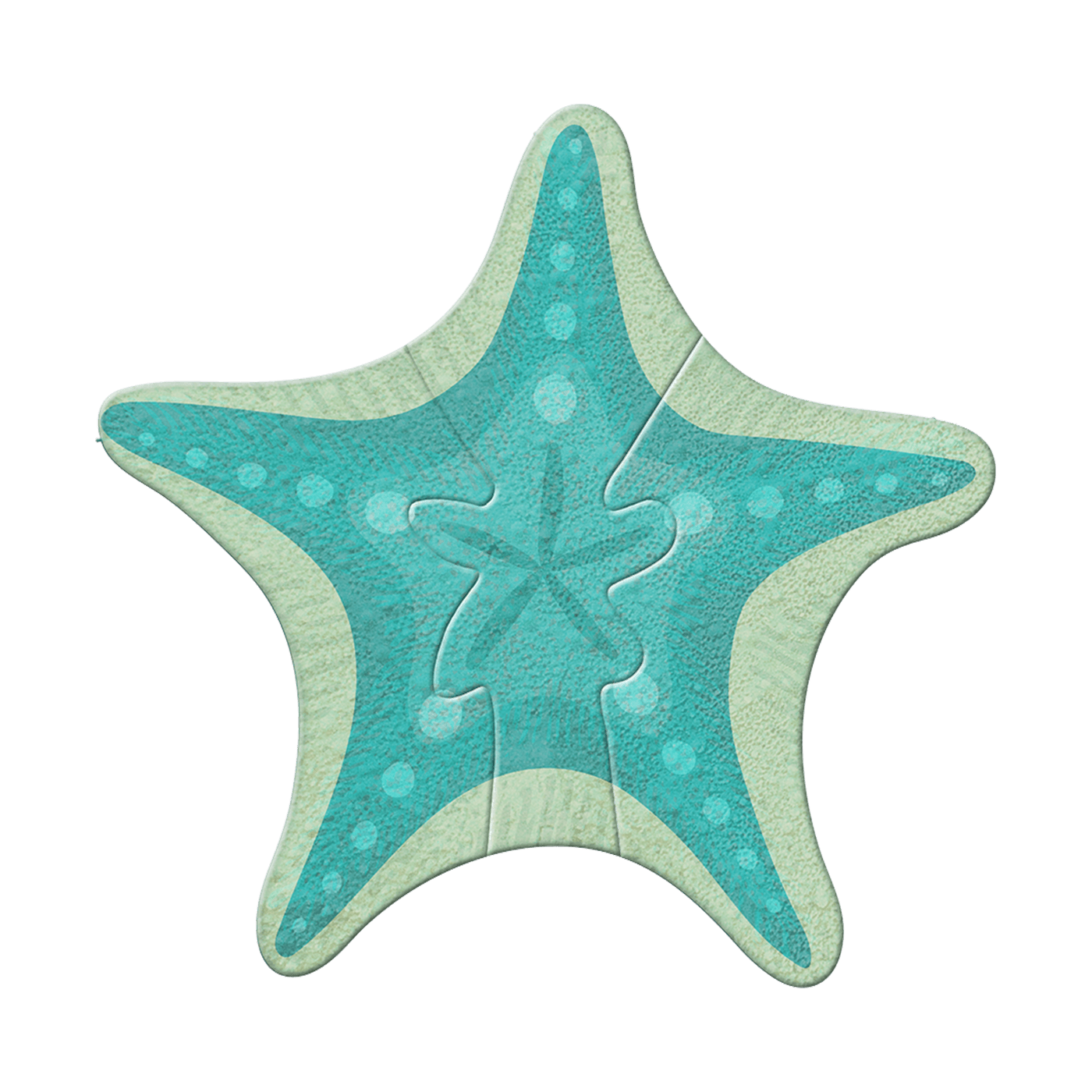 Coastal Starfish - Wood Wall Art