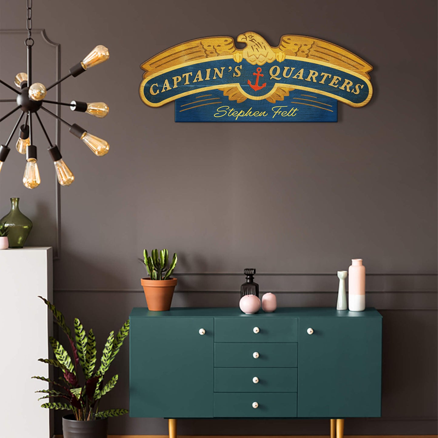 Captain's Quarters - Wood Wall Decor