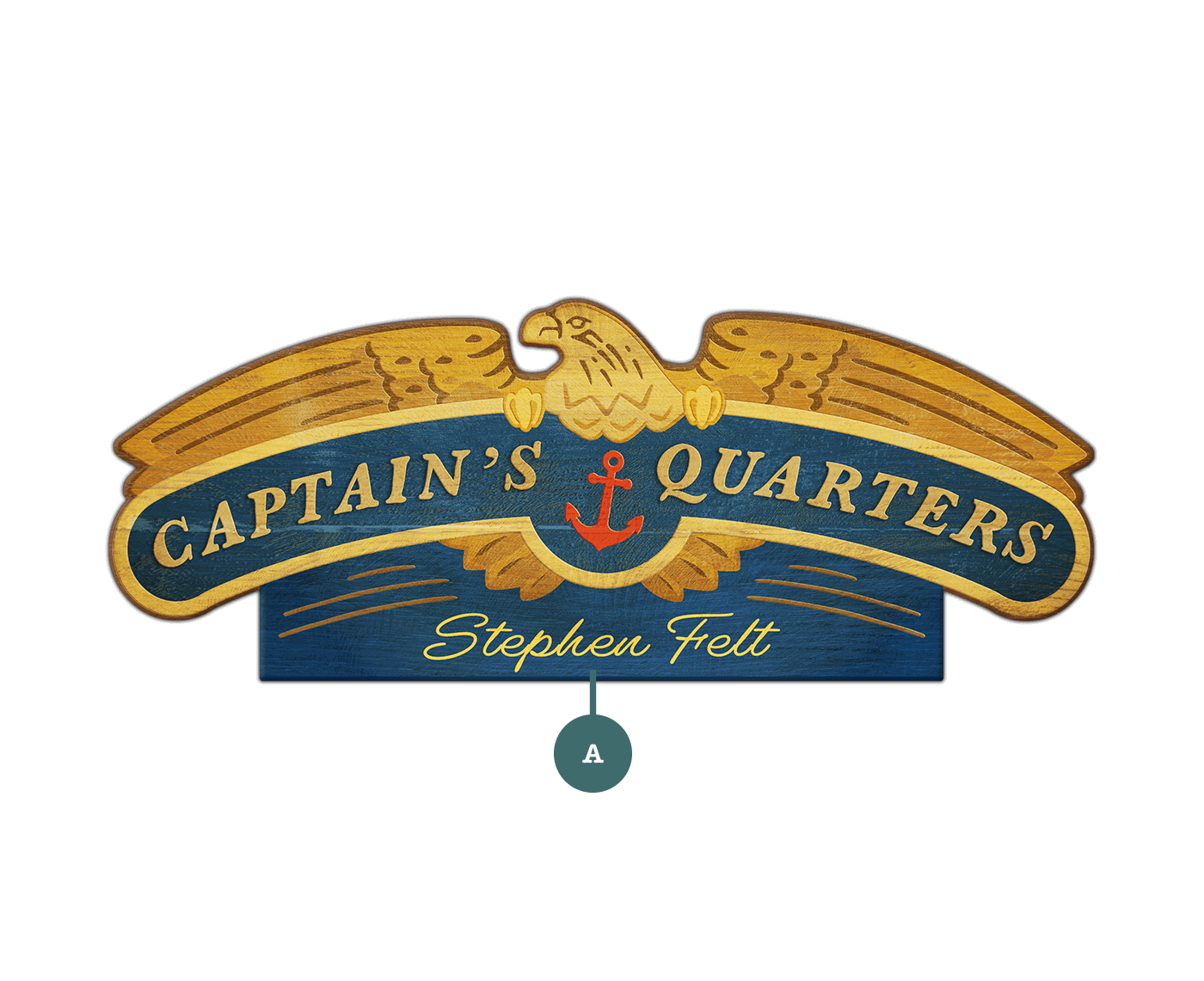 Captain's Quarters - Wood Wall Decor