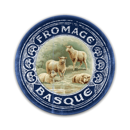 Fromage Basque Cheese Label