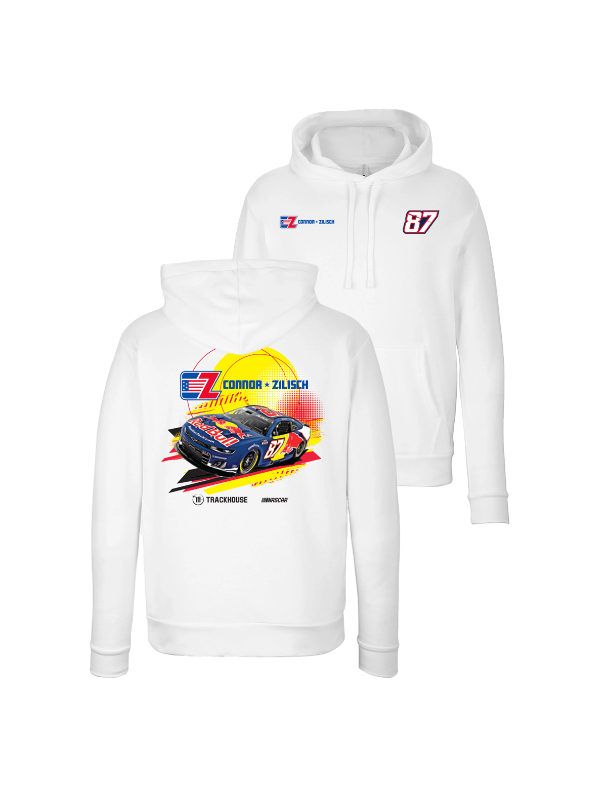 Connor Zilisch CotA Red Bull White Hoodie