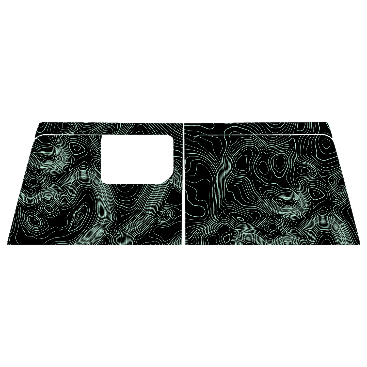 Topo Cargo Area Overlay Kit Part 1 (Printed Series) - 2021+ Bronco 4 Door