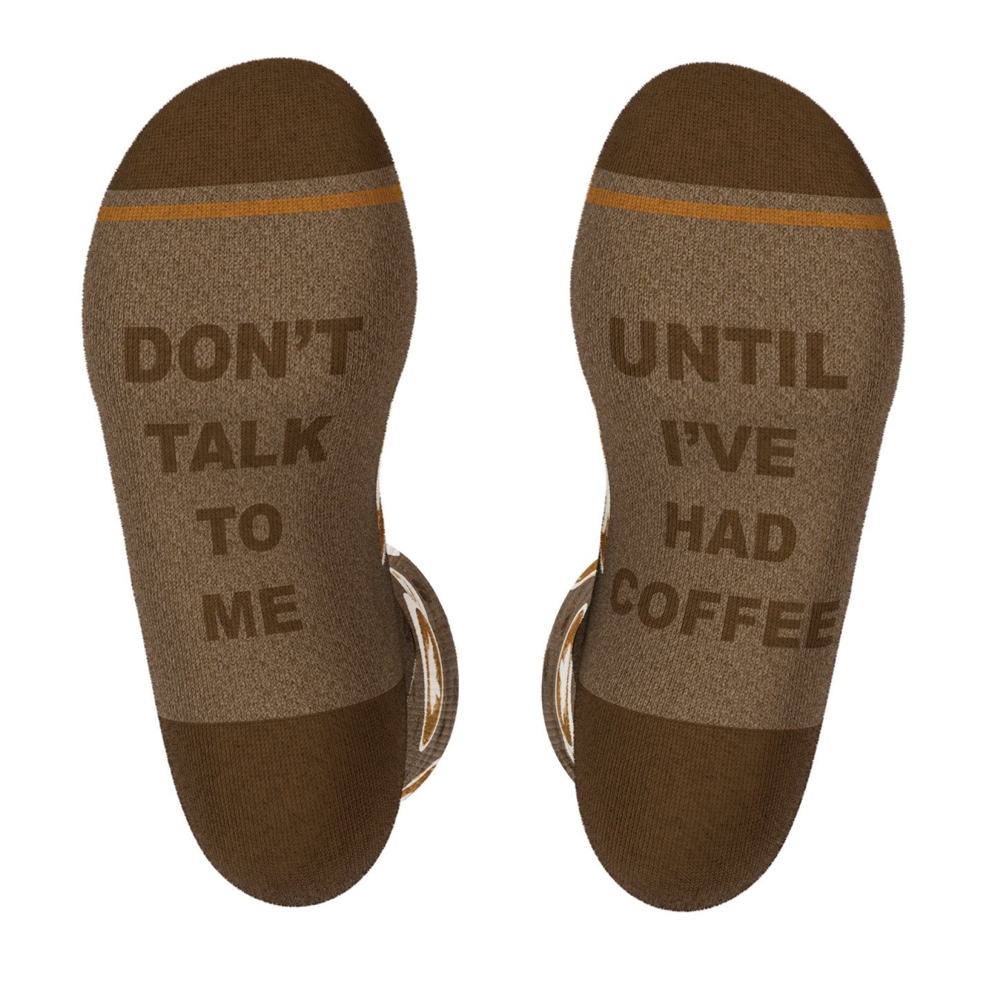 The Caf-fiend | Coffee Heel Hammock™ Crew Socks