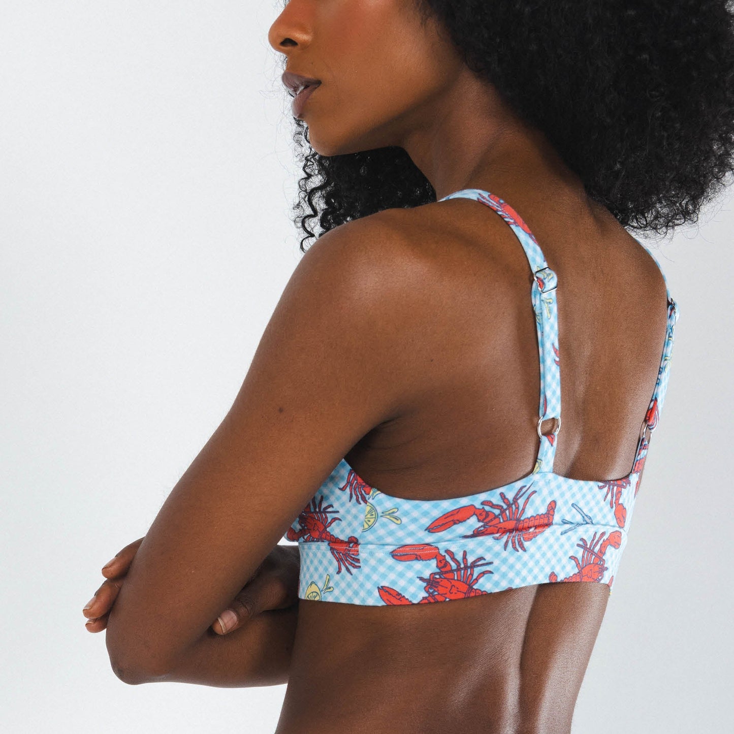 The Cajun Cookout | Summer Crabs Boob Hammock™ Plunge Bralette