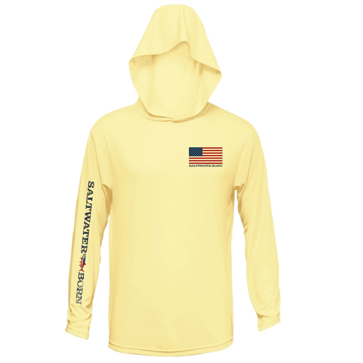 250th Action Tarpon Boy's Long Sleeve UPF 50+ Dry-Fit Hoodie