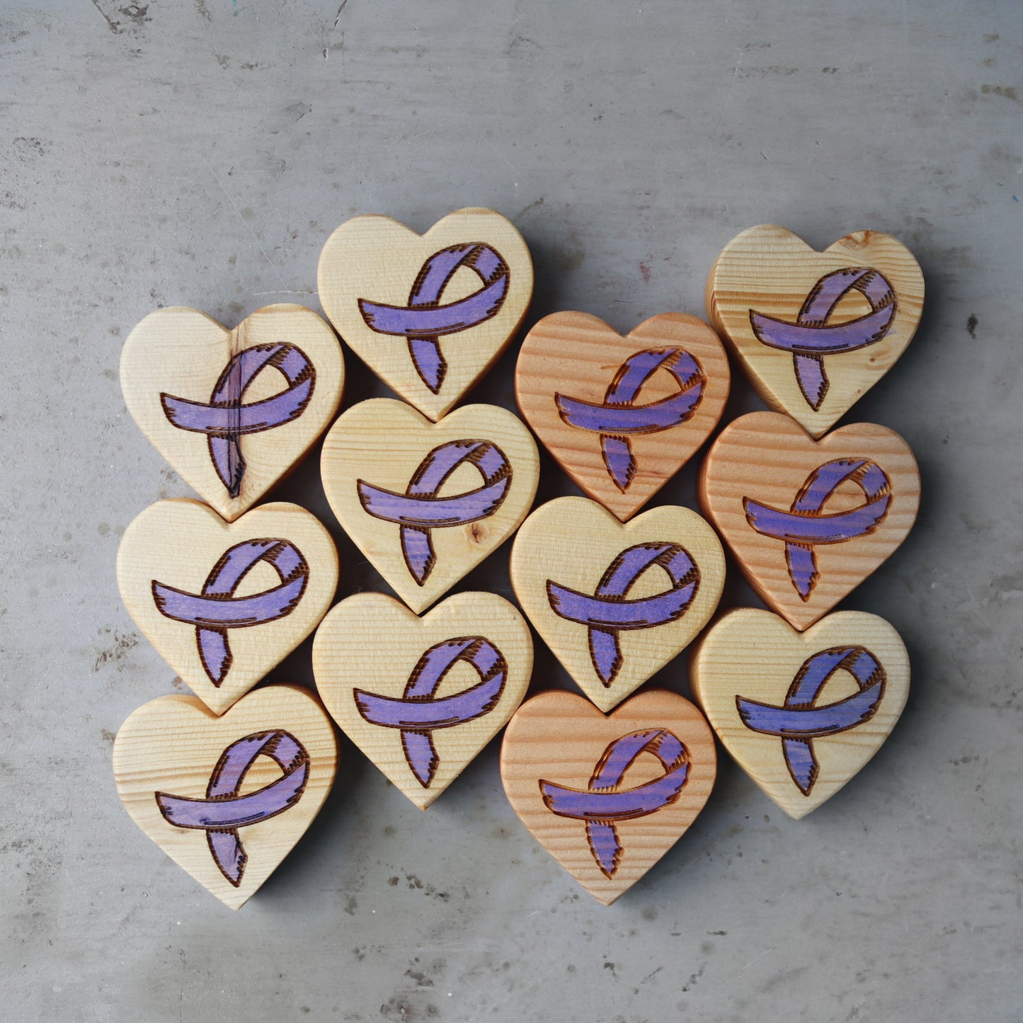 Cancer Awareness Hearts