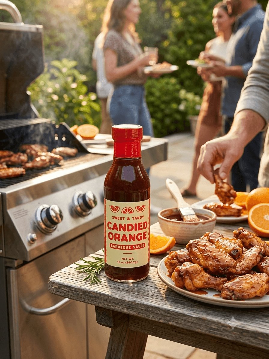 Candied Orange BBQ Sauce
