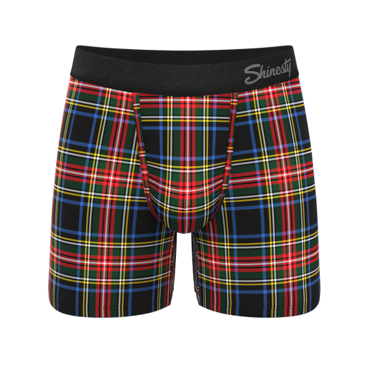 The Cappuccino | Holiday Tartan Plaid Ball Hammock® Pouch Underwear