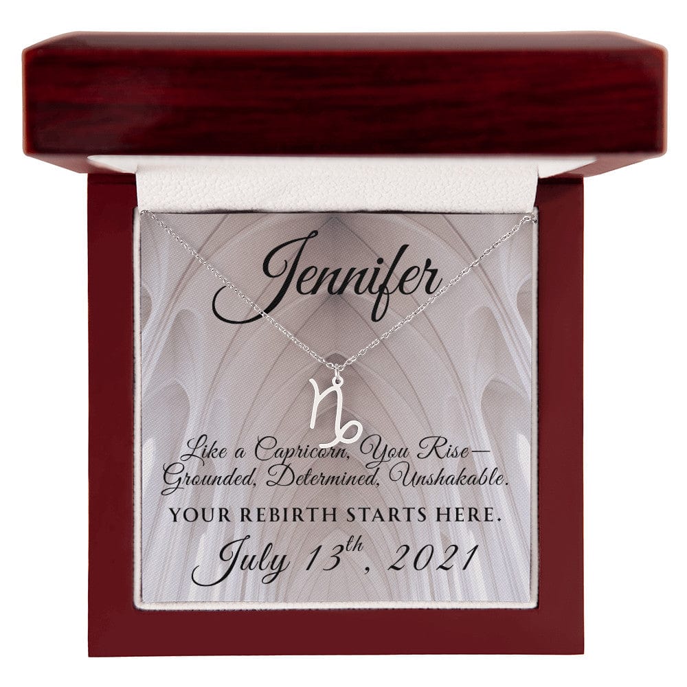 Custom Zodiac Recovery Necklace | Inspiring Sobriety