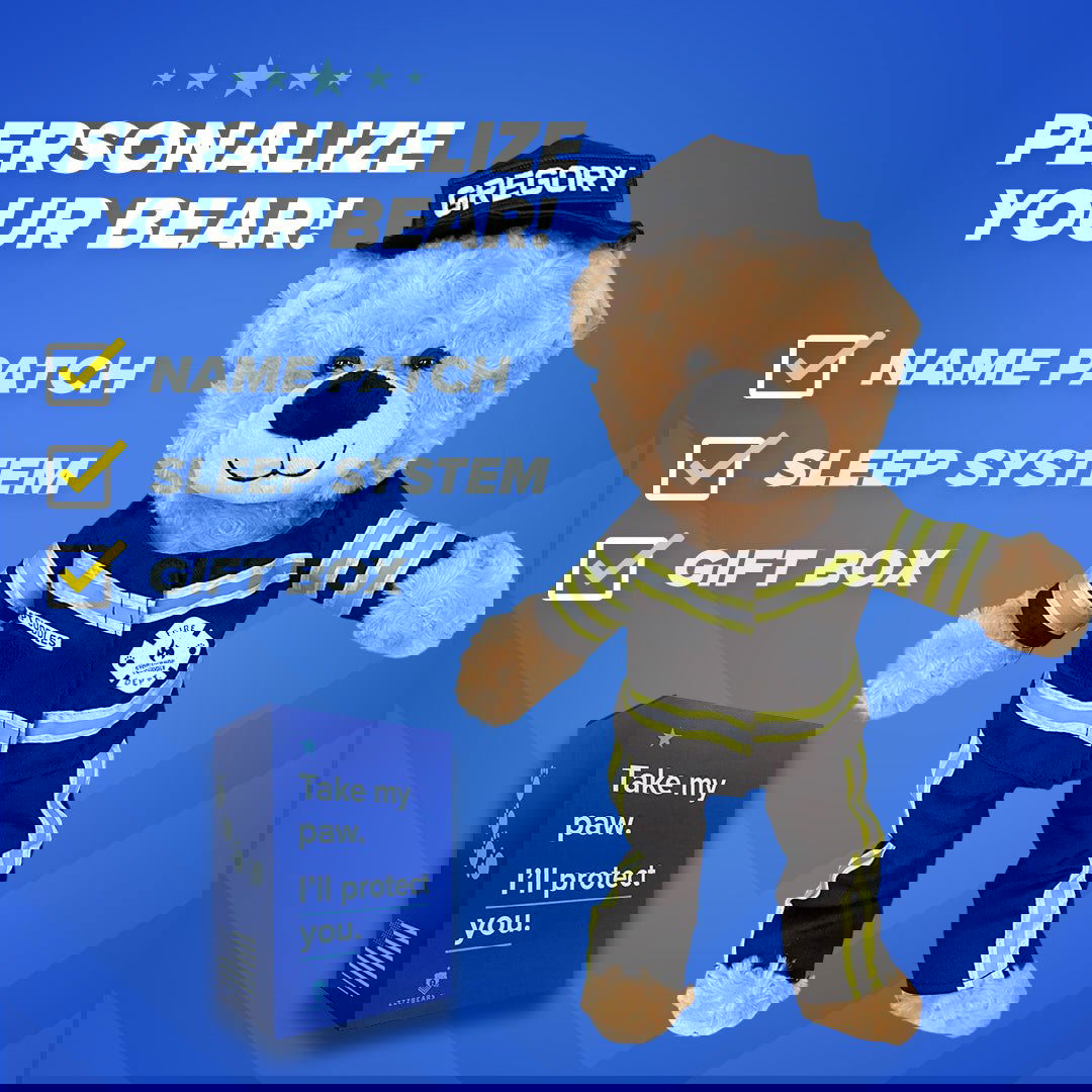 Capt Cuddles Firefighter Teddy Bear