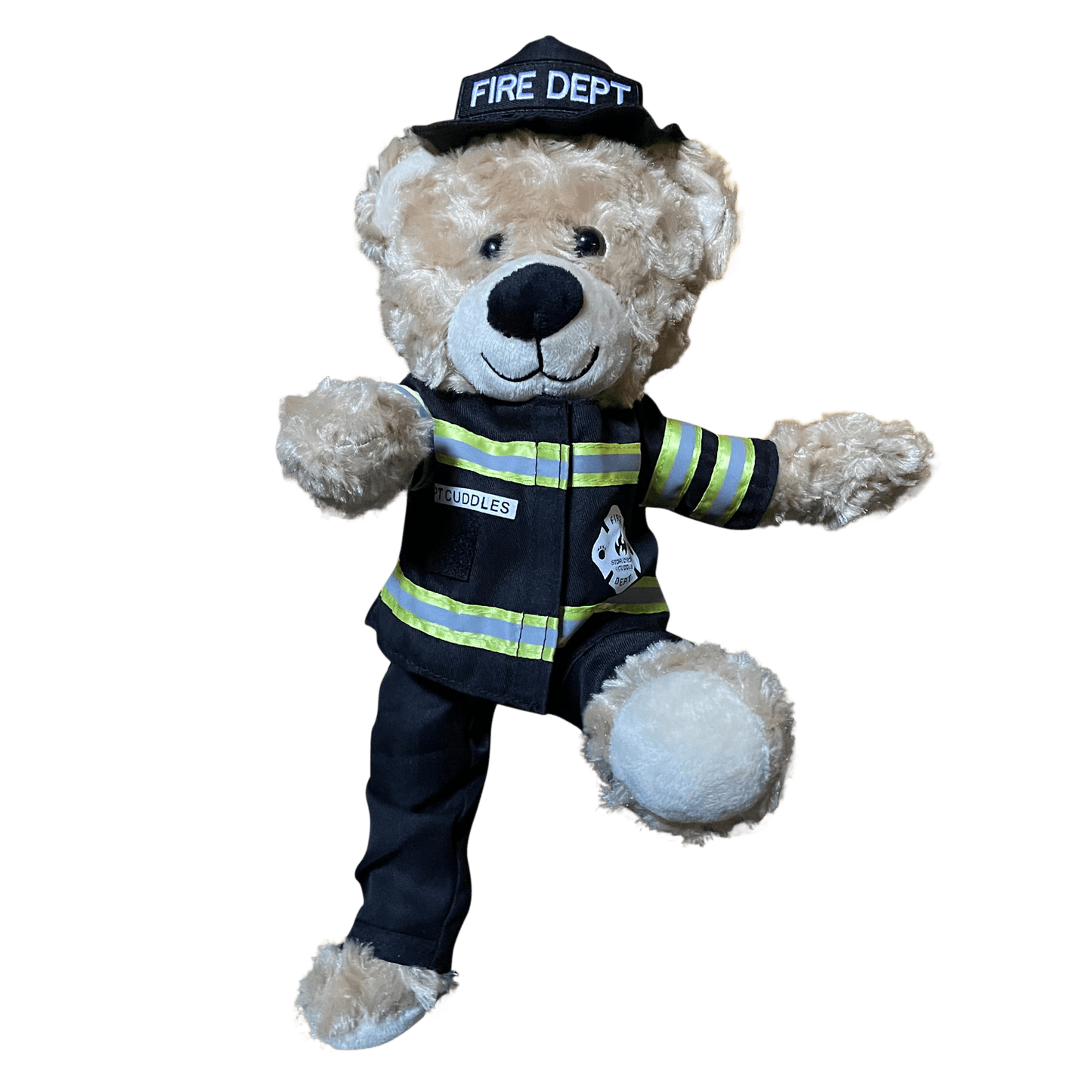 Capt Cuddles Firefighter Teddy Bear