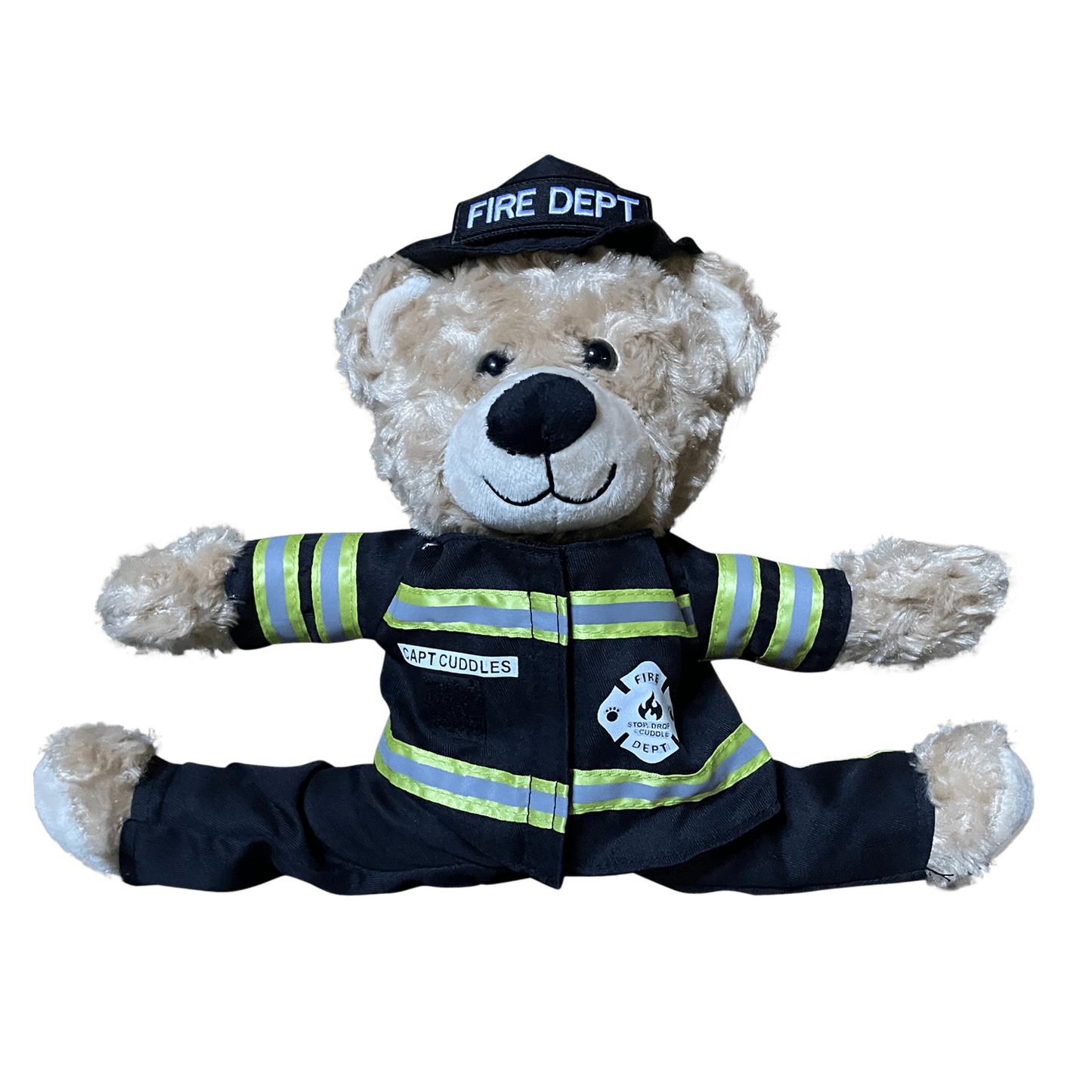 Capt Cuddles Firefighter Teddy Bear