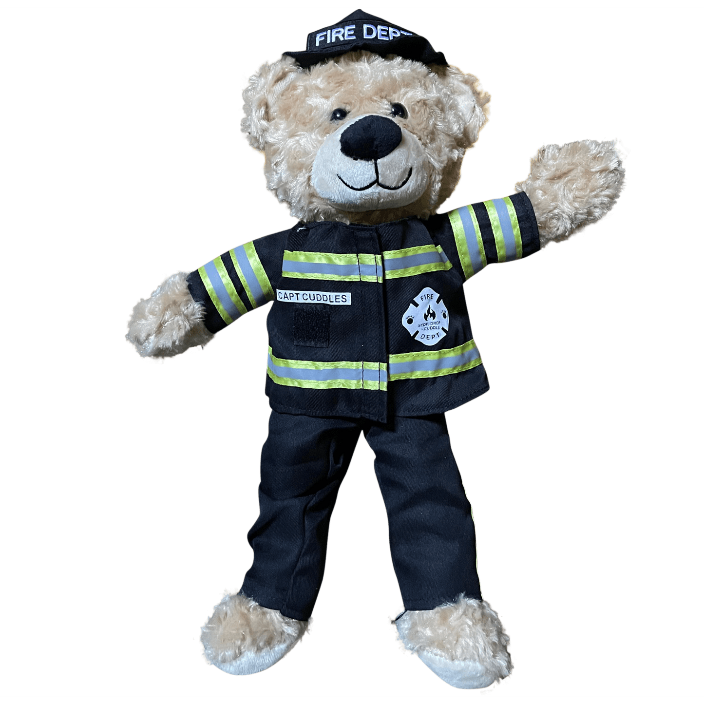 Capt Cuddles Firefighter Teddy Bear