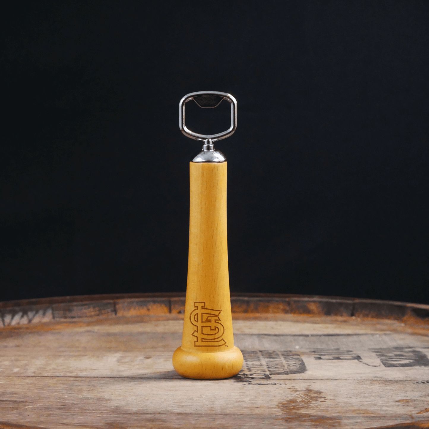 St. Louis Cardinals "STL" Season Opener™ | Baseball Bat Handle Bottle Opener