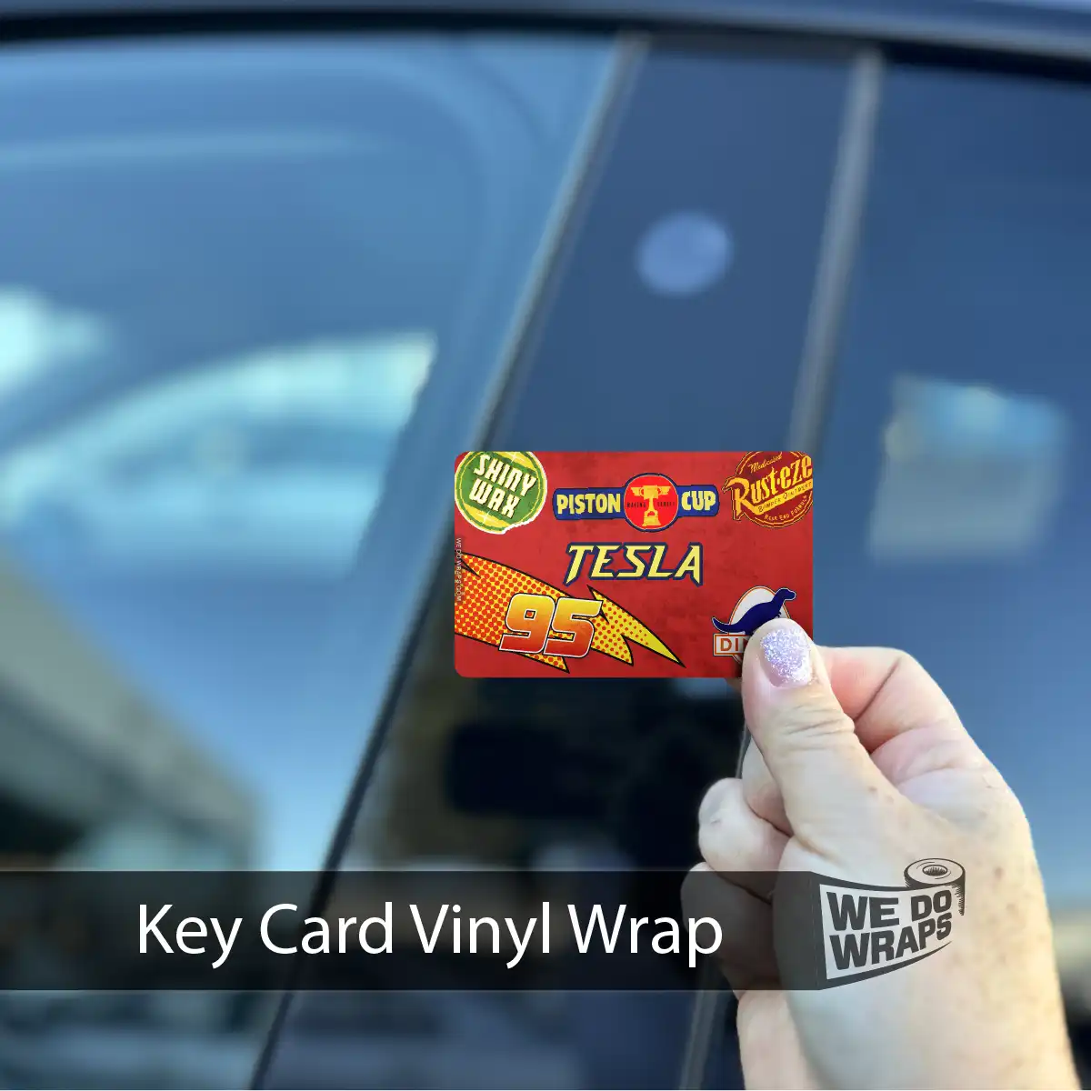 Cars Piston Cup | NFC Key Card Wrap