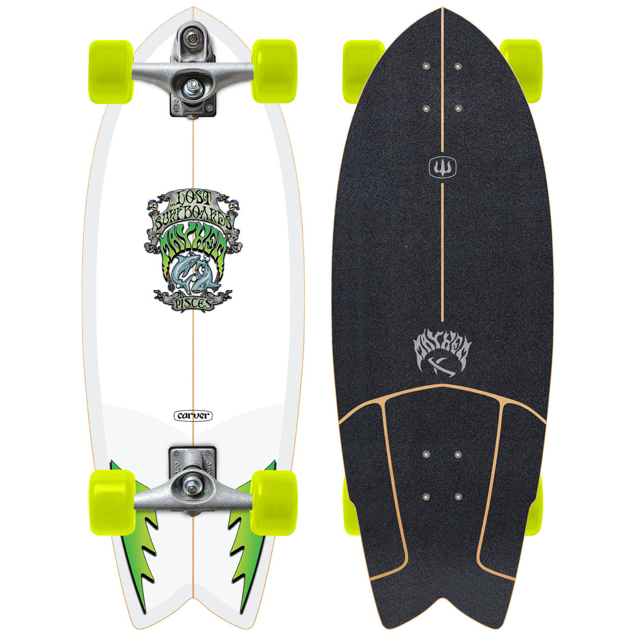 Carver Lost Pisces Surfskate Complete C7 (V5) - 29″