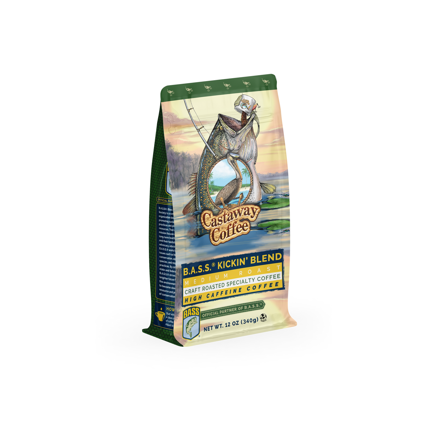 Castaway Coffee B.A.S.S. Kickin' Blend