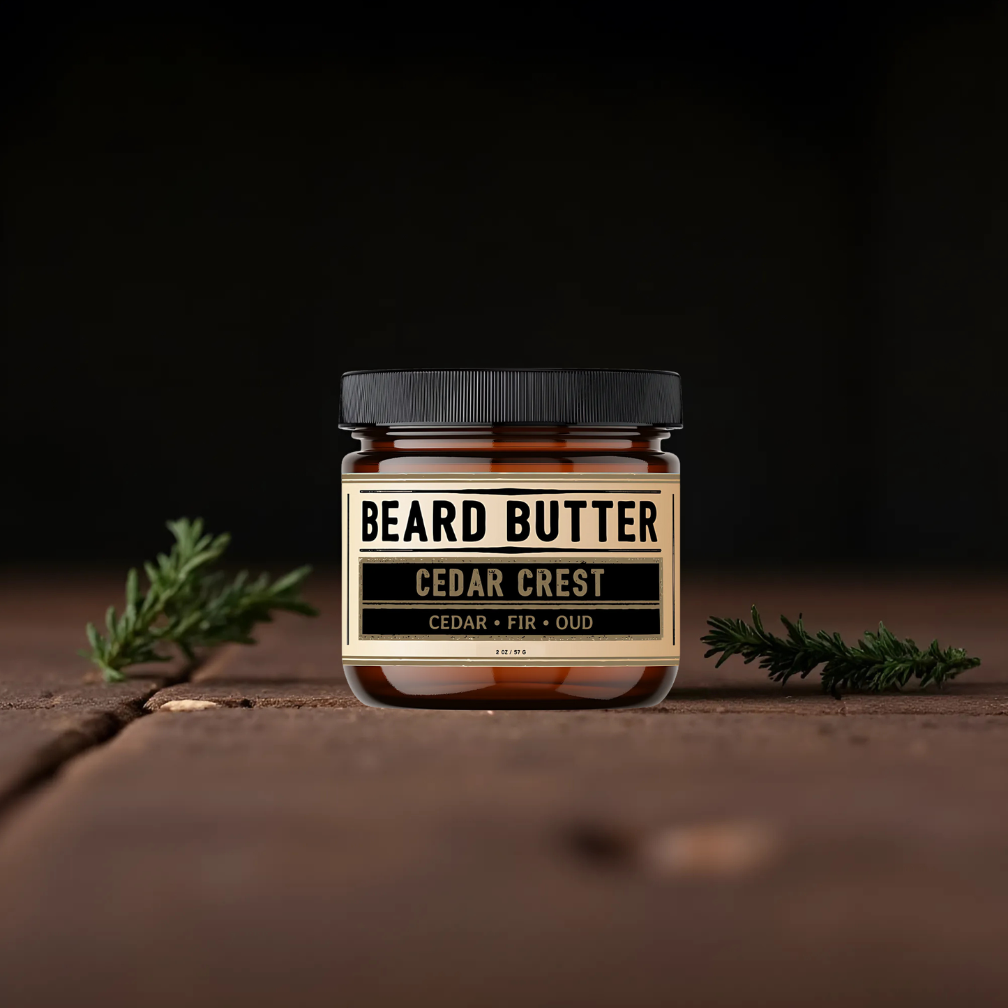 Cedar Crest Beard Butter - Cedar, Fir, Oud