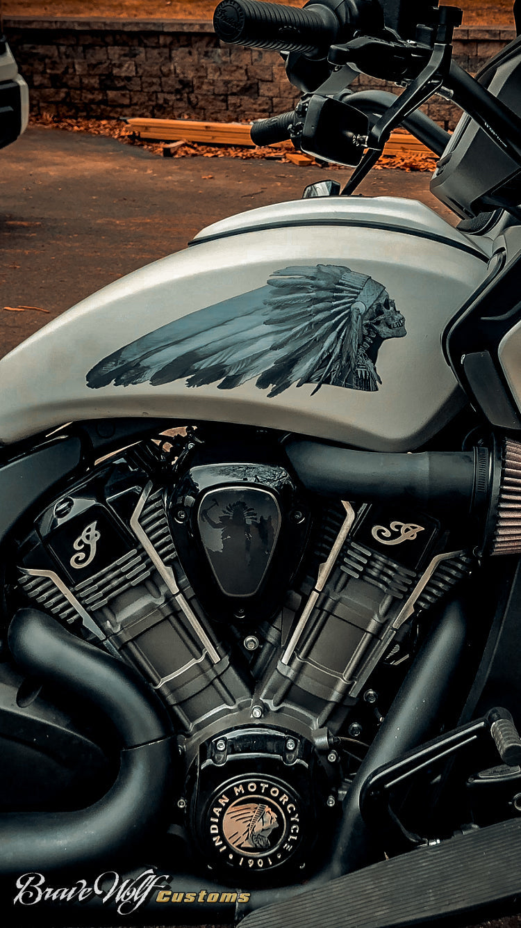 Powerplus V-Cover Decal - Horseback Hatchet