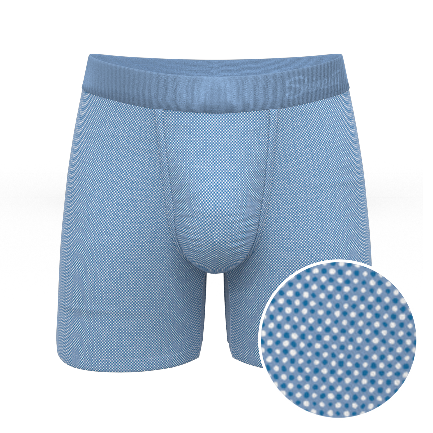 The Chambray All Day | Blue Chambray Ball Hammock® Pouch Underwear