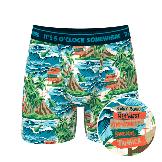 The Changes In Latitudes | Shinesty x Margaritaville® Ball Hammock® Pouch Underwear With Fly