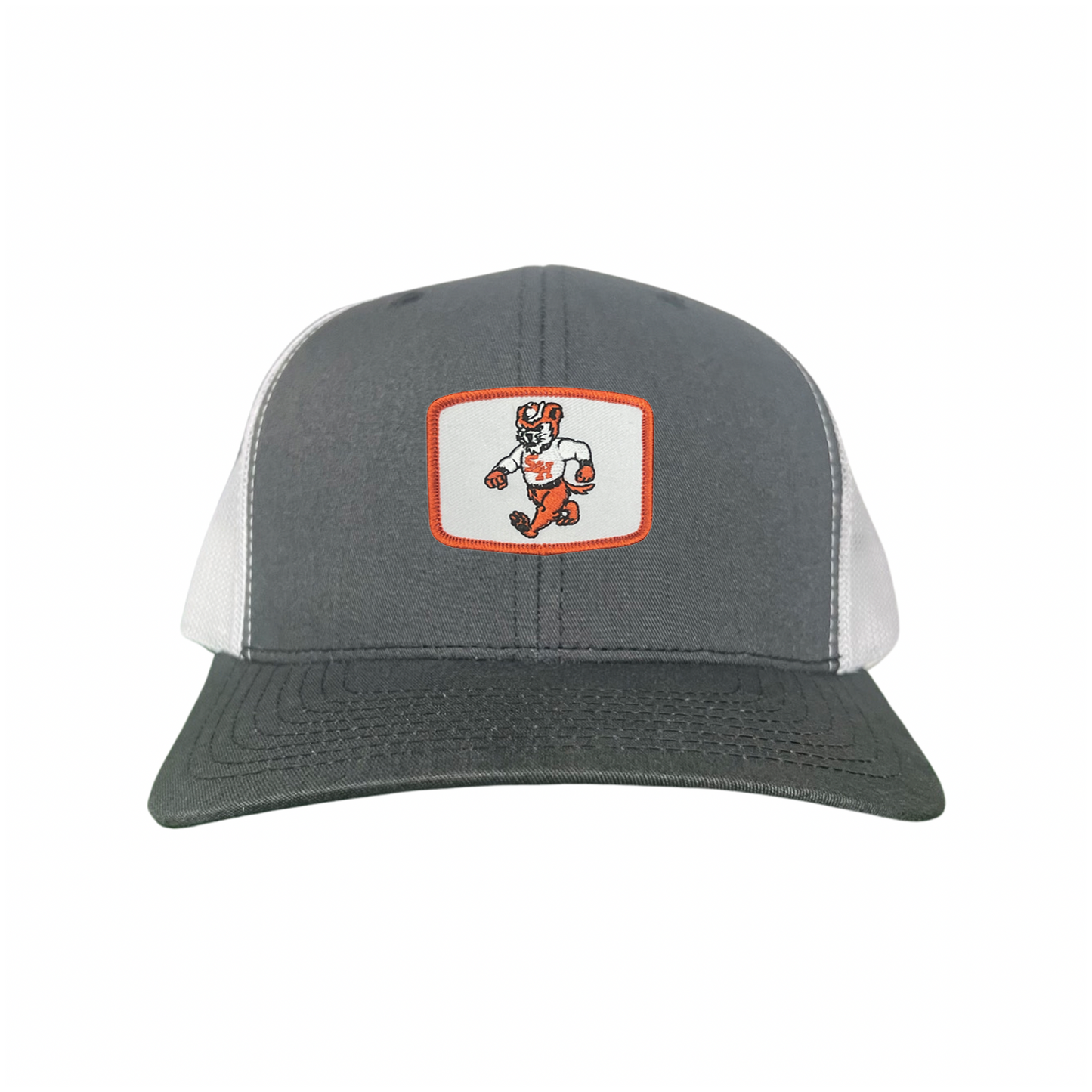 Sam Houston  Walking Sammy Bearkat / Limited Edition Silver Hat / 162 / Mesh Snap Back / SHSU010