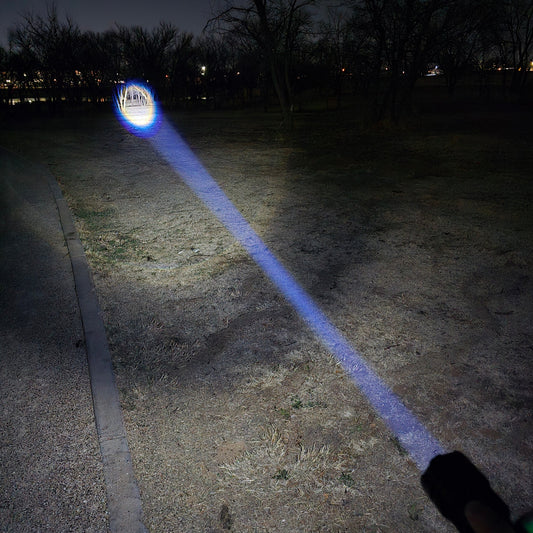 Muctac CHARGE Flashlight, 5000+ LMS, Zoomable, LED, USB, IP65, Aluminum Alloy