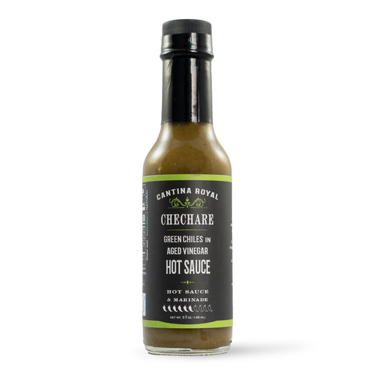 Chechare - Green Chile Hot Sauce | Bright, Zingy & Aged in House Vinegar