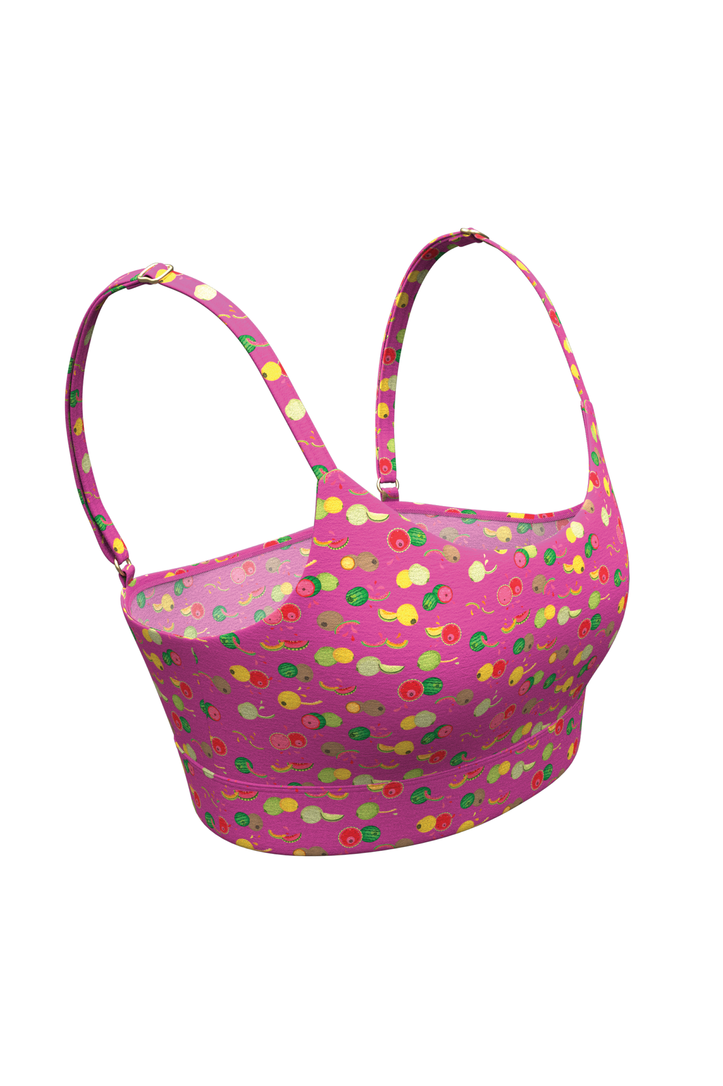 The Check Your Melons | Breast Cancer Awareness Boob Hammock™ Scoop Bralette