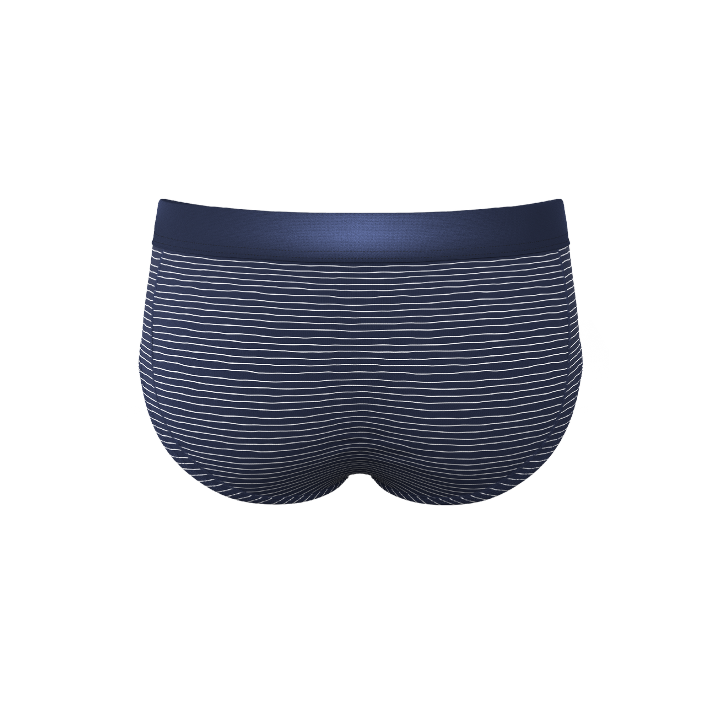 The Cheek Streak | White Stripe Ball Hammock® Pouch Underwear Briefs