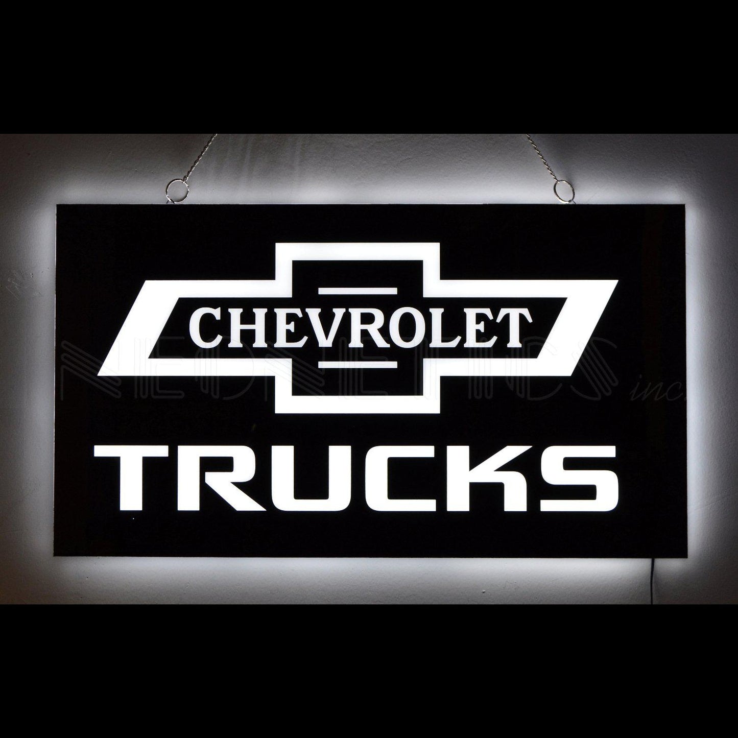 Chevy Trucks Slim LED Sign