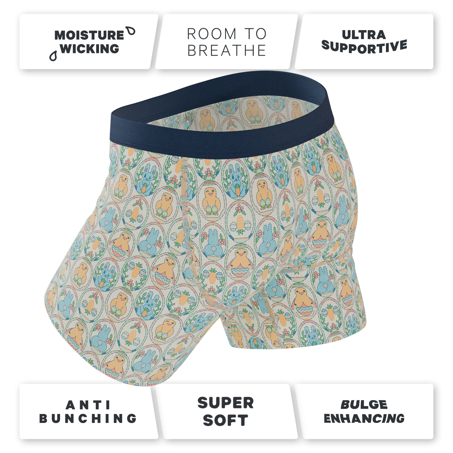 The Chicks Dig It | Pastel Easter Ball Hammock® Pouch Underwear