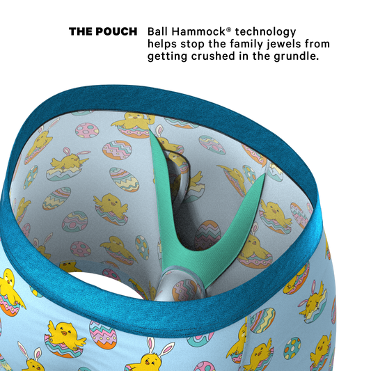 The Chicks Gone Wild | Easter Chicks Ball Hammock® Pouch Underwear With Fly