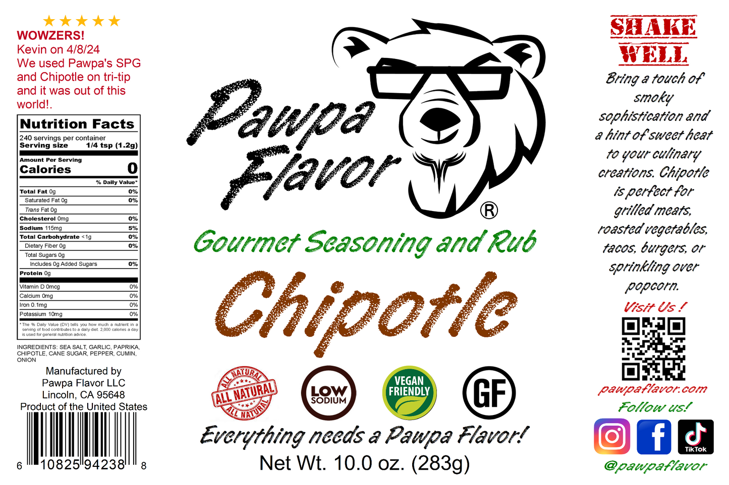 Pawpa Flavor Chipotle