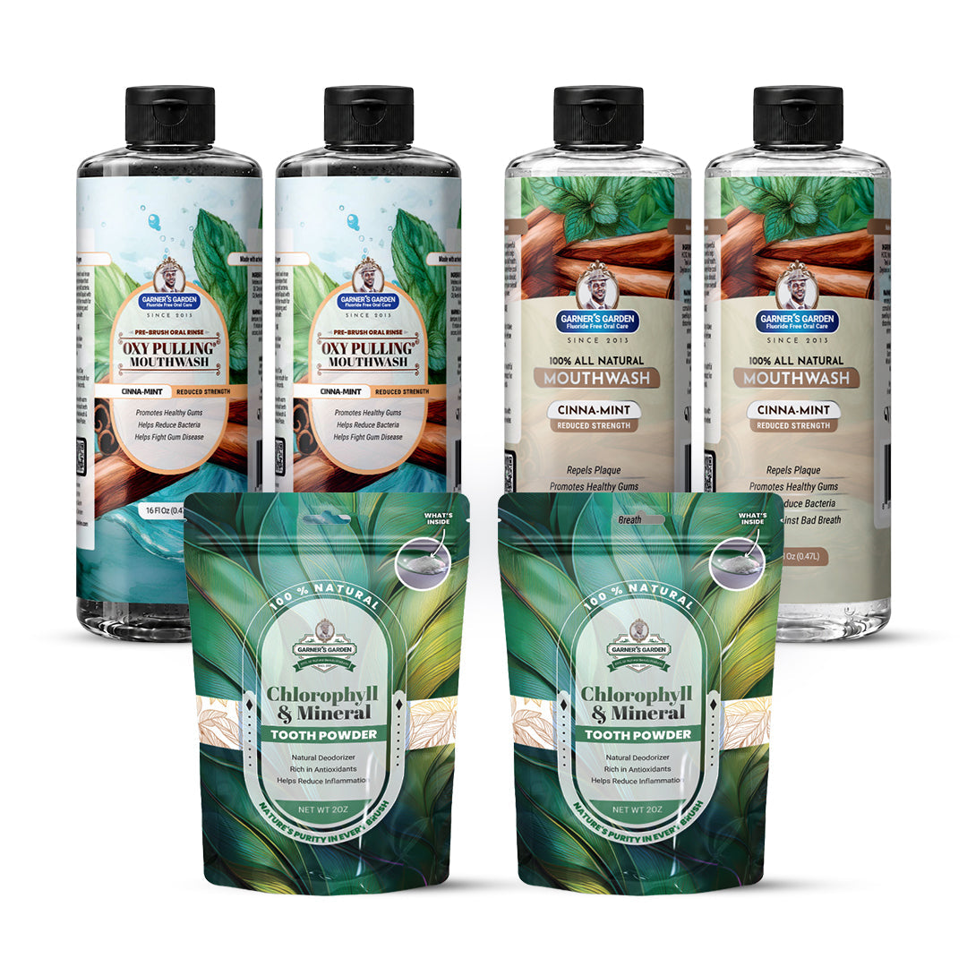 2 Pack Oral Care Package | Trio | H2O2 | Fluoride Free