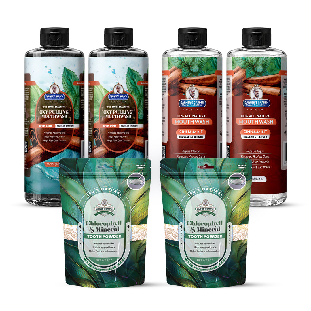 2 Pack Oral Care Package | Trio | H2O2 | Fluoride Free