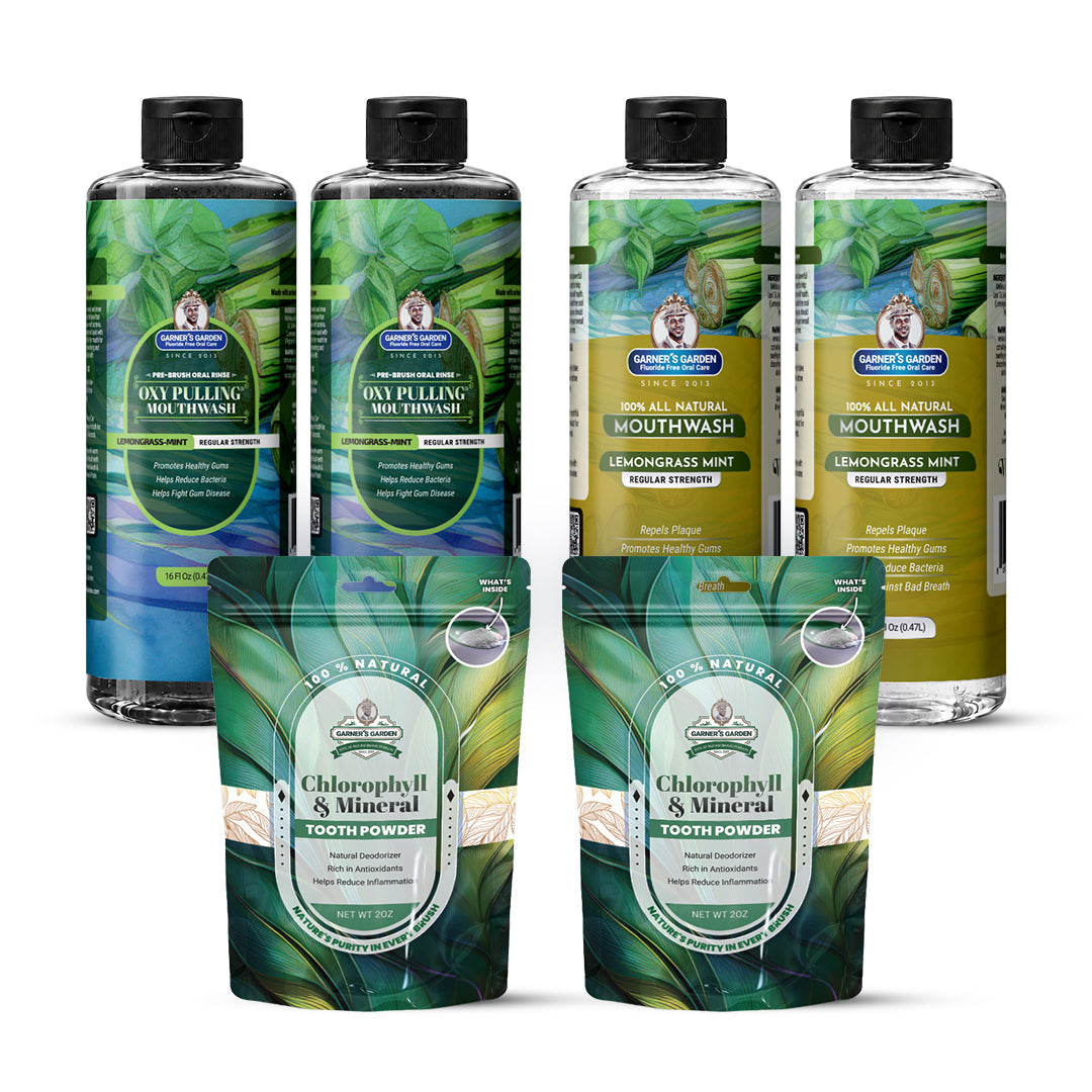2 Pack Oral Care Package | Trio | H2O2 | Fluoride Free