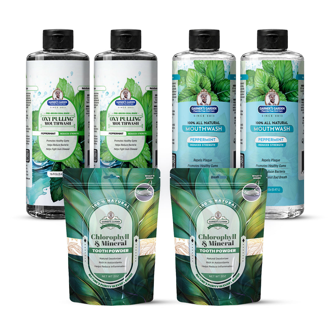 2 Pack Oral Care Package | Trio | H2O2 | Fluoride Free