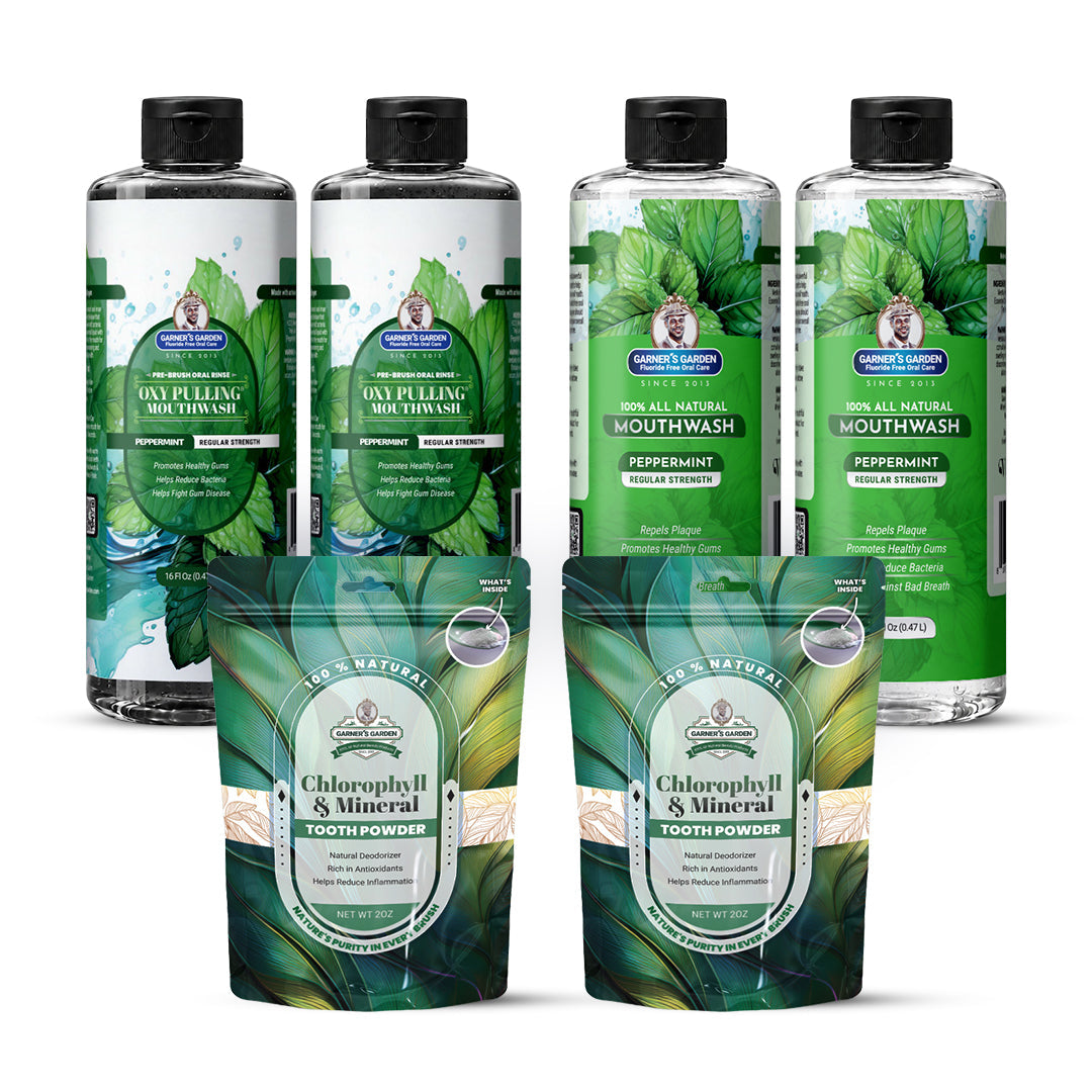 2 Pack Oral Care Package | Trio | H2O2 | Fluoride Free