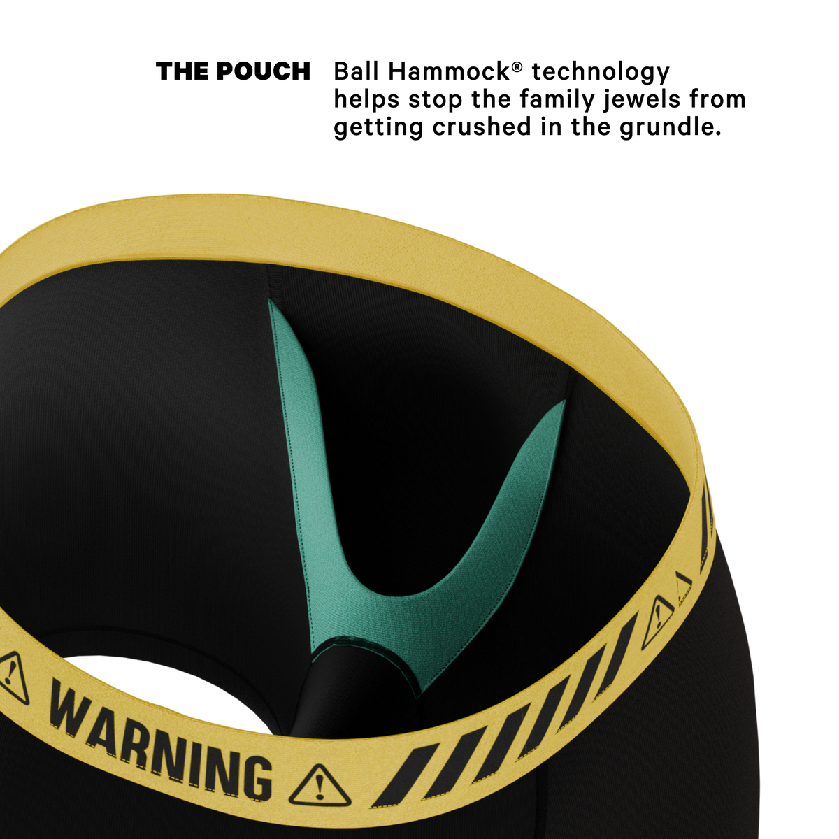 The Choking Hazard | Caution Sign Ball Hammock® Pouch Underwear