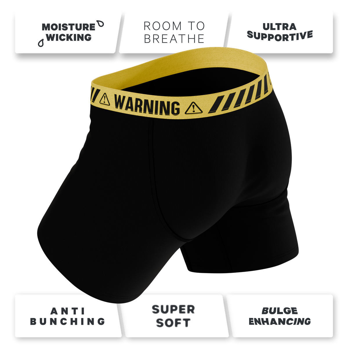 The Choking Hazard | Caution Sign Ball Hammock® Pouch Underwear