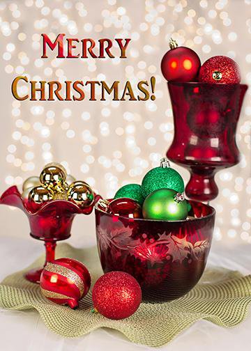 Merry Christmas Balls