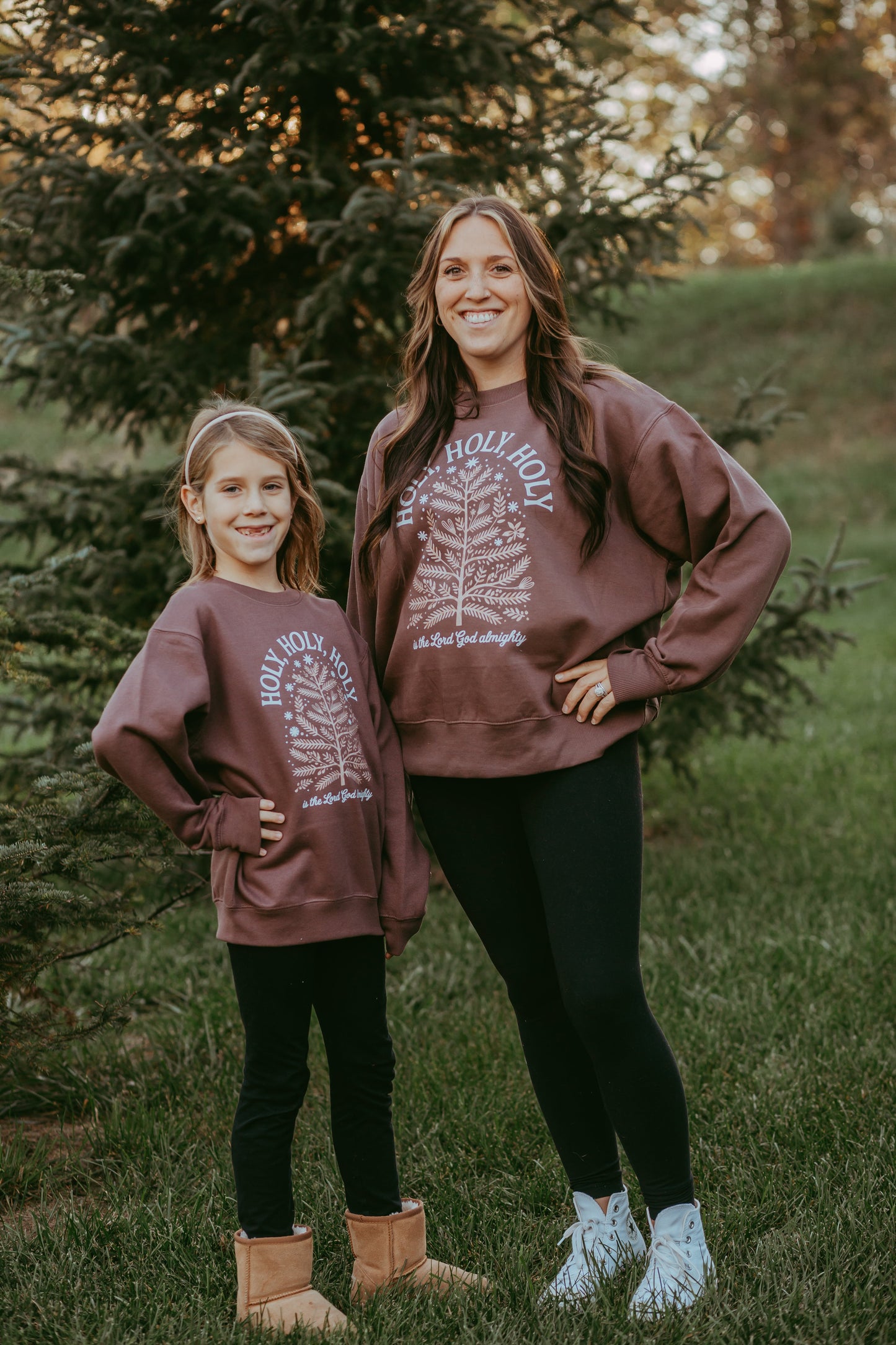 Holy Holy Holy Is The Lord God Almighty Adult Crewneck Sweatshirt