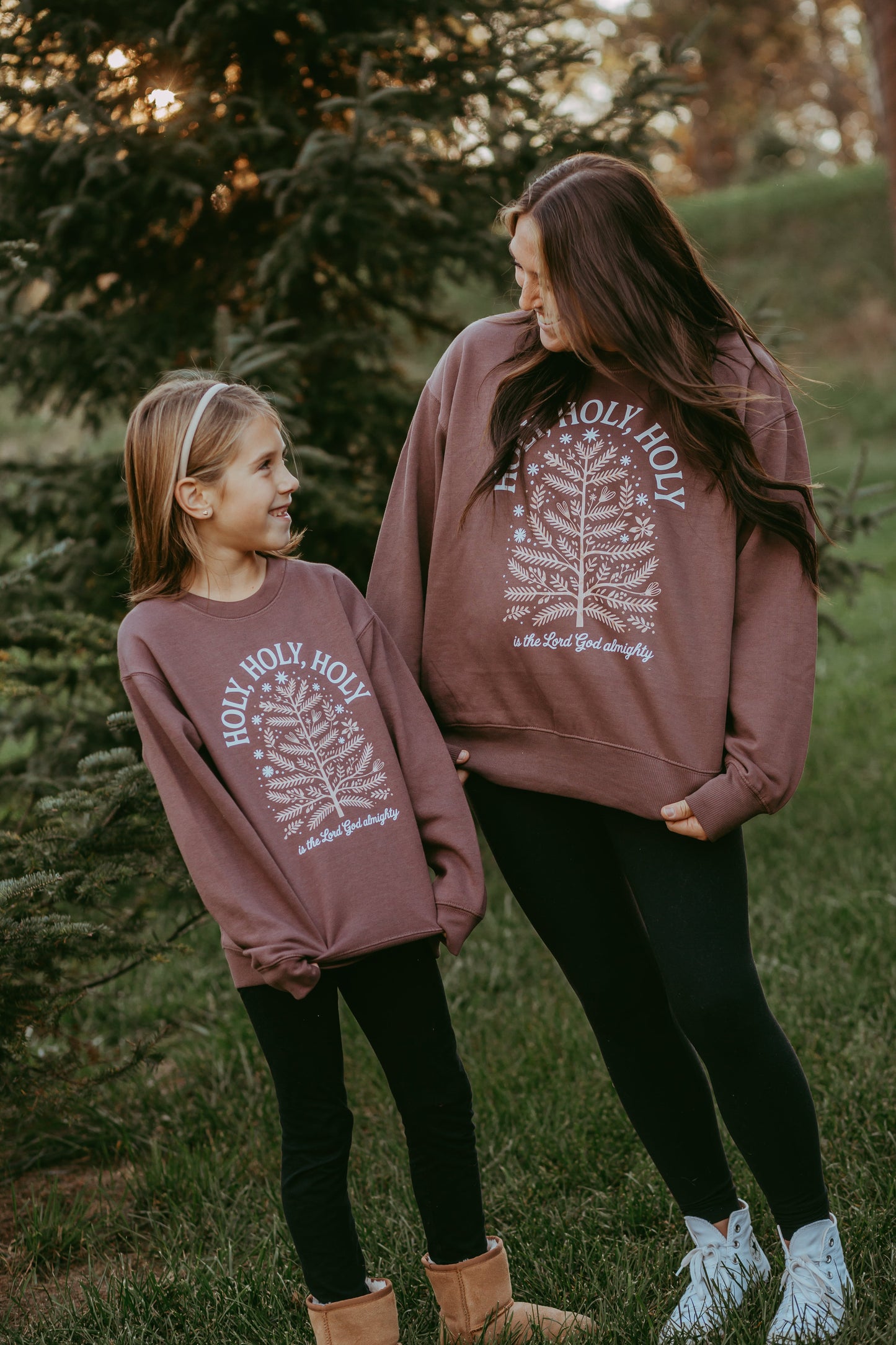 Holy Holy Holy Is The Lord God Almighty Adult Crewneck Sweatshirt